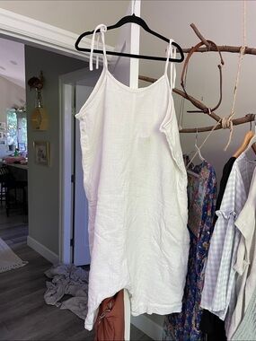 Myrah Penaloza cotton/linen jumpsuit OS